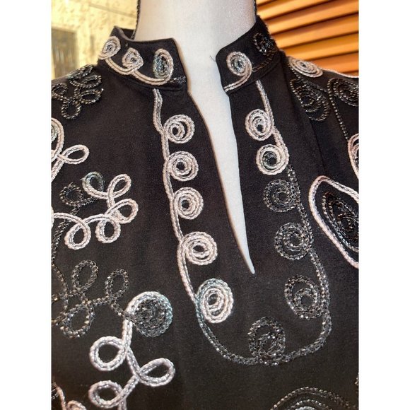 Lauren Michelle Womens Soutache — Small - Picture 4 of 9